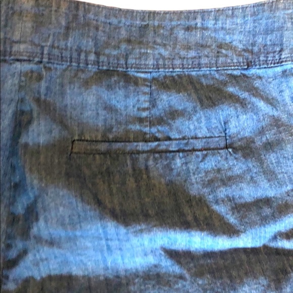 Isaac Mozrahi New York Cotton Mid Rise mid thigh Wide Leg Shorts size 10 - Picture 5 of 8